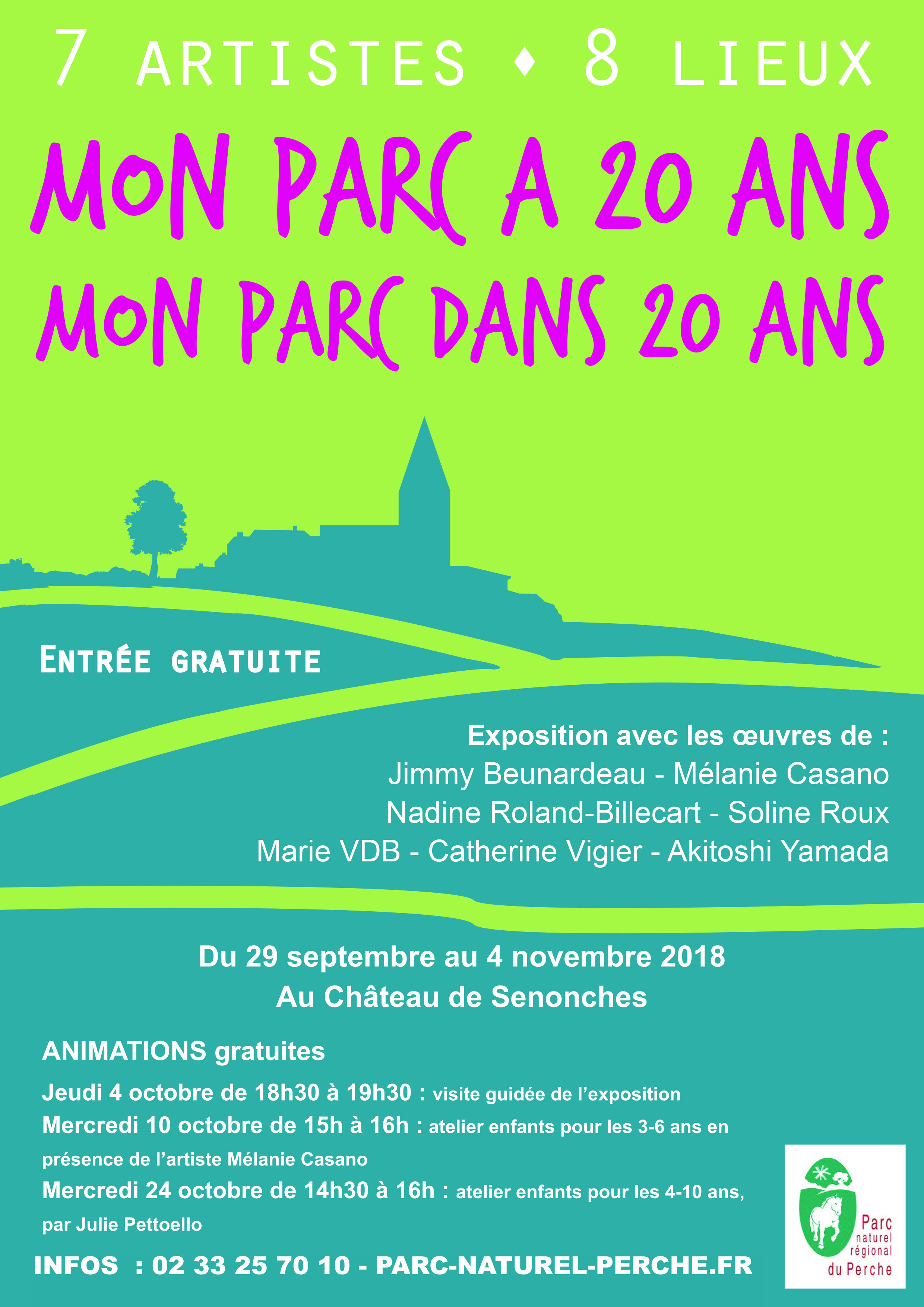 Exposition pour les 20 ans du Parc naturel régional du Perche