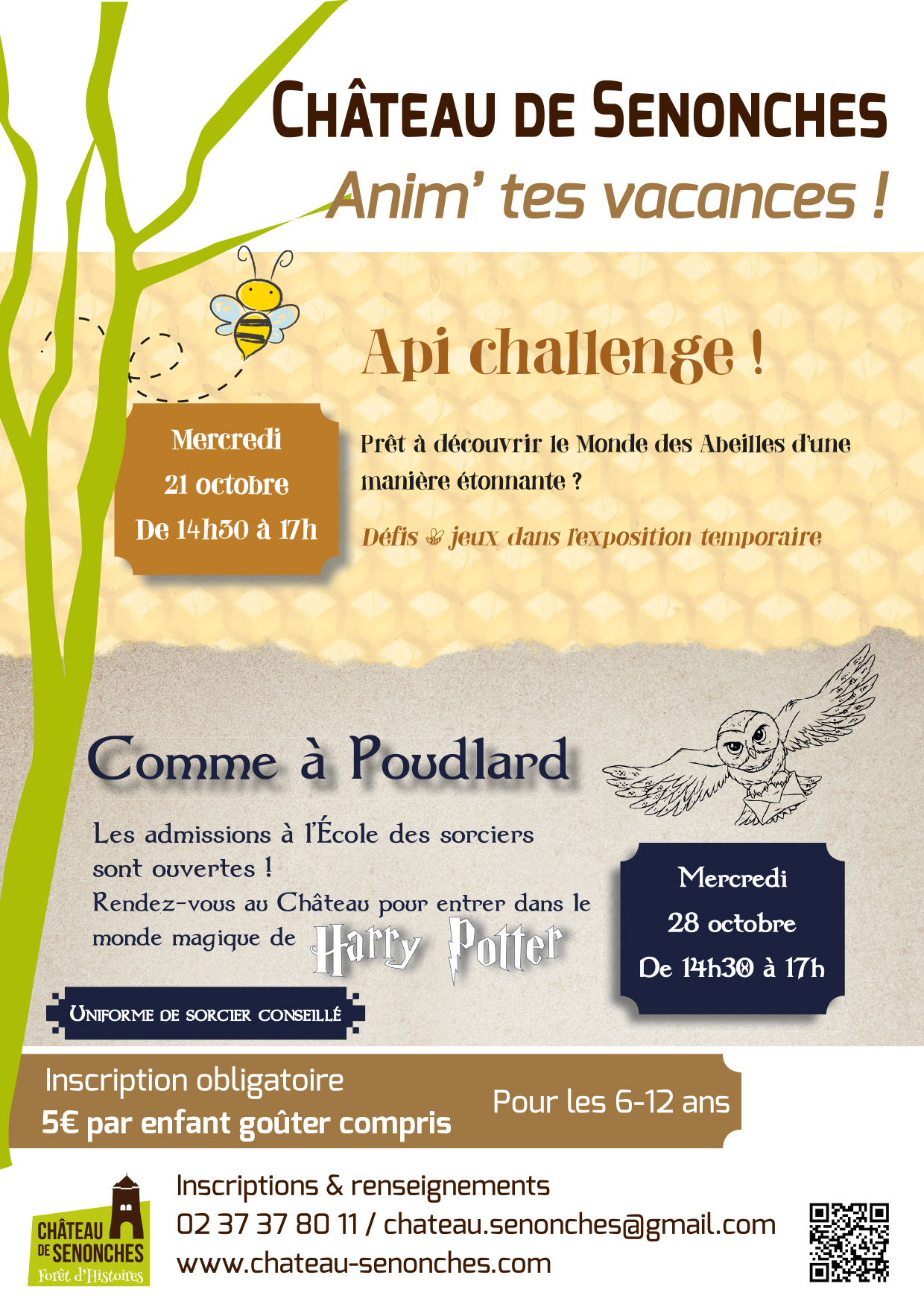 Anim’ tes vacances cet automne !