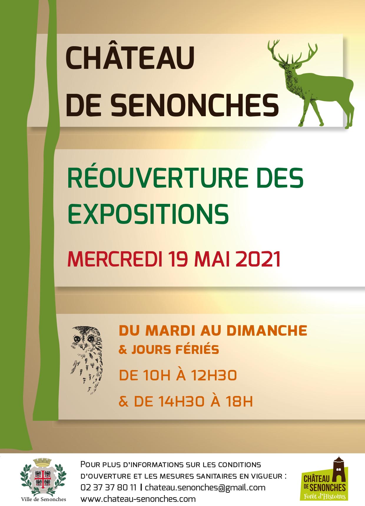 Réouverture des expositions