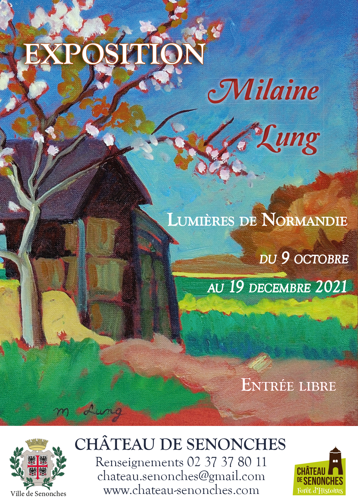 Exposition Milaine Lung « Lumières de Normandie »