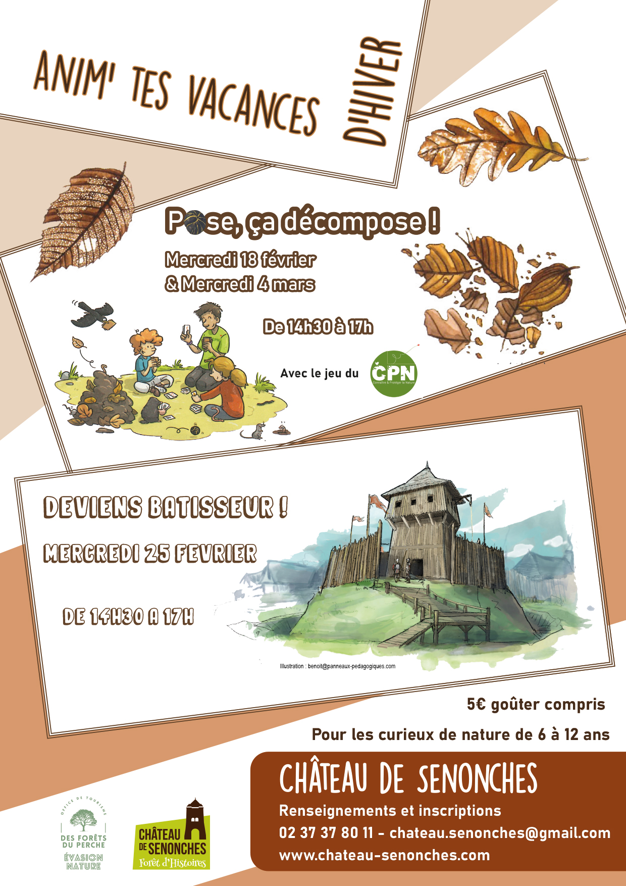 Anim’ tes vacances d’hiver